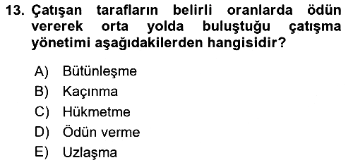 Küreselleşme ve Kültürlerarası İletişim 2024-2025 Ara Sınav - 13. soru