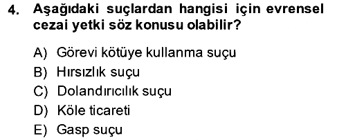 Uluslararası Hukuk 2 2013-2014 Ara Sınav - 4. soru