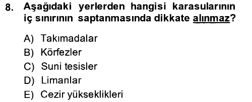 Uluslararası Hukuk 2 2013-2014 Ara Sınav - 8. soru