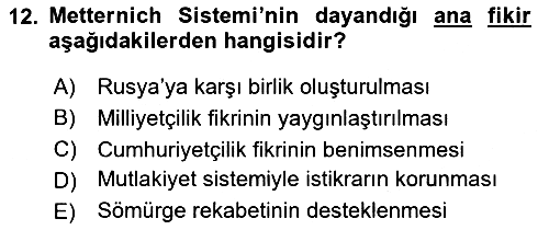 Uluslararası İlişkilere Giriş 2025-2026 Ara Sınav - 12. soru