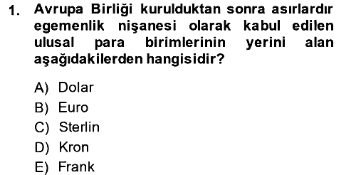 Uluslararası Politika 2 2014-2015 Ara Sınav - 1. soru