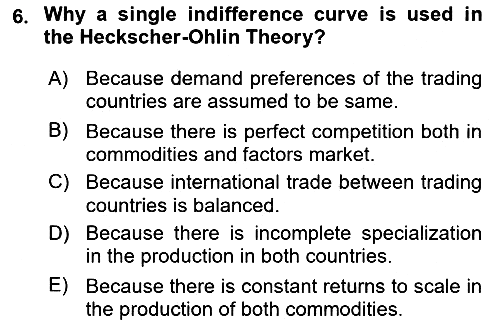 Foreign Trade 2022-2023 Ara Sınav - 6. soru