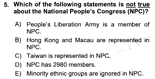 Global South And Emerging Powers 2021-2022 Ara Sınav - 5. soru