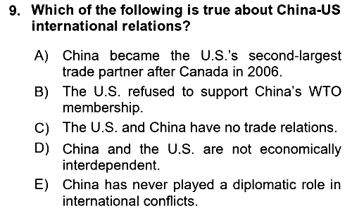 Global South And Emerging Powers 2024-2025 Ara Sınav - 9. soru