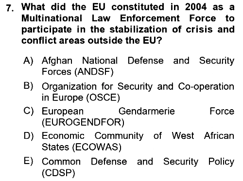 International Security 2021-2022 Ara Sınav - 7. soru