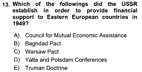 The Balkans 2021-2022 Ara Sınav - 13. soru
