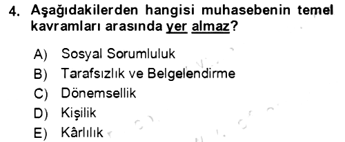 Dış Ticaret İşlemlerinin Muhasebeleştirilmesi 2016-2017 Dönem Sonu Sınavı - 4. soru