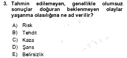 İşletme Finansmanı 2021-2022 Ara Sınav - 3. soru