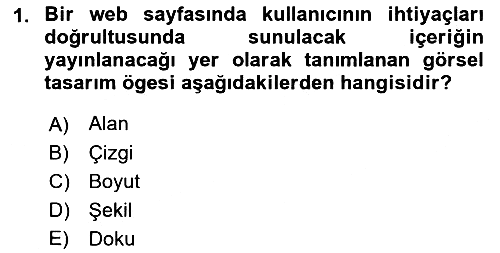 Görsel Web Tasarımı 2021-2022 Yaz Okulu Sınavı - 1. soru