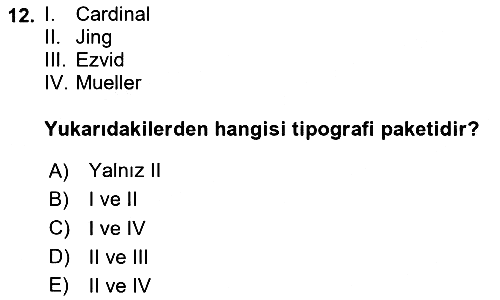 Görsel Web Tasarımı 2024-2025 Yaz Okulu Sınavı - 12. soru