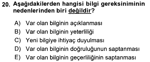 Web Okuryazarlığı 2017-2018 Ara Sınav - 20. soru