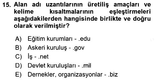 Web Yayıncılığı 2018-2019 Ara Sınav - 15. soru