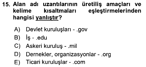 Web Yayıncılığı 2019-2020 Ara Sınav - 15. soru
