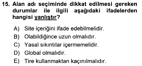 Web Yayıncılığı 2022-2023 Ara Sınav - 15. soru