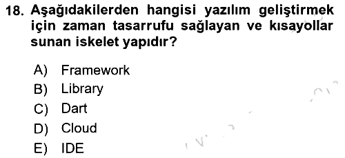Web Yayıncılığı Araçları 2023-2024 Yaz Okulu Sınavı - 18. soru