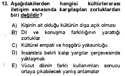 Bakım Elemanı Yetiştirme Ve Geliştirme 1 2024-2025 Dönem Sonu Sınavı - 13. soru