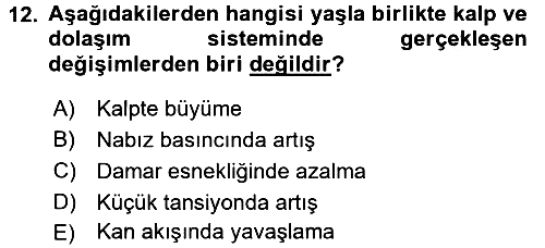 Fiziksel Rehabilitasyon 2016-2017 3 Ders Sınavı - 12. soru