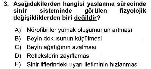 Fiziksel Rehabilitasyon 2017-2018 Ara Sınav - 3. soru