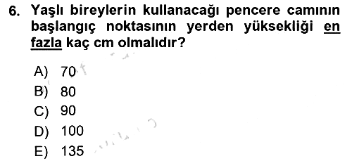 Fiziksel Rehabilitasyon 2023-2024 Ara Sınav - 6. soru