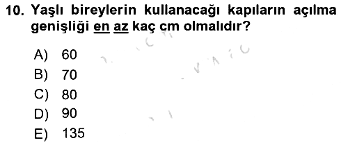 Fiziksel Rehabilitasyon 2024-2025 Ara Sınav - 10. soru