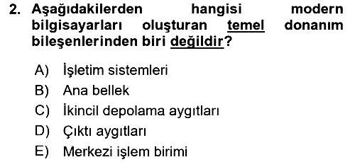 Bilgisayar Ve Programlamaya Giriş 2017-2018 Dönem Sonu Sınavı - 2. soru