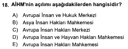 Bilişim Hukuku 2017-2018 Ara Sınav - 18. soru