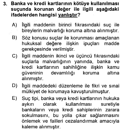 Bilişim Hukuku 2017-2018 Dönem Sonu Sınavı - 3. soru