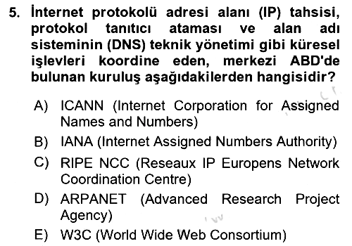 Bilişim Hukuku 2025-2026 Ara Sınav - 5. soru