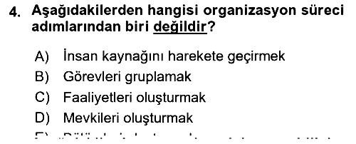 Bilişim Sistemleri 2019-2020 Yaz Okulu Sınavı - 4. soru