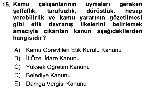 Dijital Dönüşüm 2025-2026 Ara Sınav - 15. soru