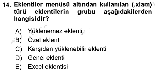 İşlem Tablosu Programlama 2021-2022 Ara Sınav - 14. soru