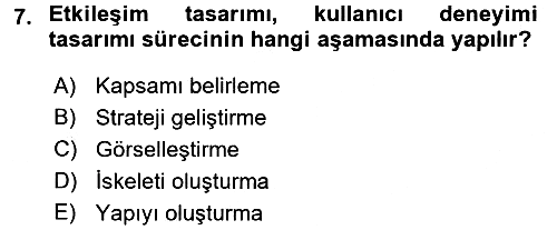 Kullanıcı Deneyimi 2016-2017 Ara Sınav - 7. soru
