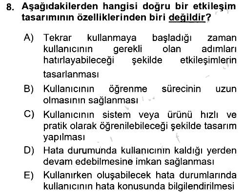 Kullanıcı Deneyimi 2017-2018 Ara Sınav - 8. soru