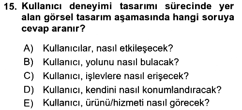 Kullanıcı Deneyimi 2017-2018 Ara Sınav - 15. soru