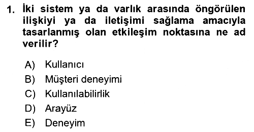 Kullanıcı Deneyimi 2021-2022 Ara Sınav - 1. soru