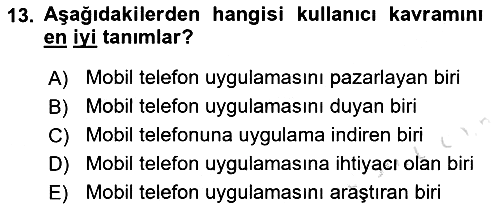 Kullanıcı Deneyimi 2021-2022 Ara Sınav - 13. soru