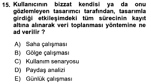 Kullanıcı Deneyimi 2021-2022 Ara Sınav - 15. soru