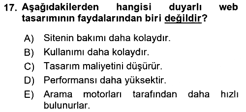 Kullanıcı Deneyimi 2016-2017 Dönem Sonu Sınavı - 17. soru