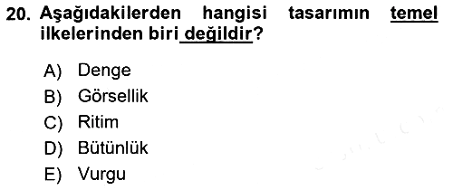 Kullanıcı Deneyimi 2017-2018 Dönem Sonu Sınavı - 20. soru