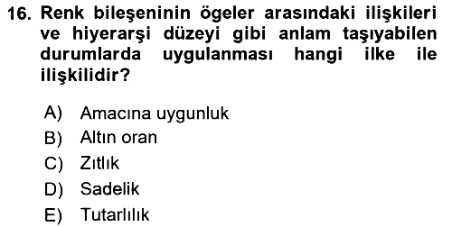 Kullanıcı Deneyimi 2024-2025 Yaz Okulu Sınavı - 16. soru