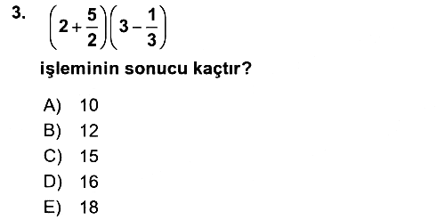 Matematik 1 2023-2024 Ara Sınav - 3. soru