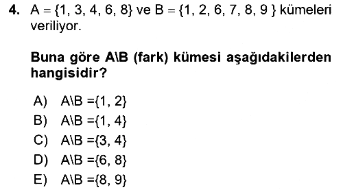 Matematik 1 2022-2023 Ara Sınav - 4. soru
