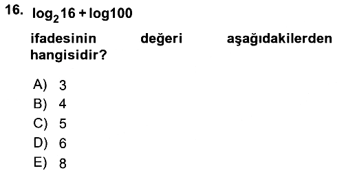 Matematik 1 2022-2023 Ara Sınav - 16. soru