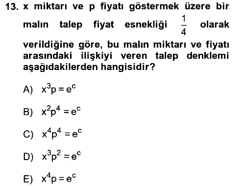Matematik 2 2012-2013 Ara Sınav - 13. soru