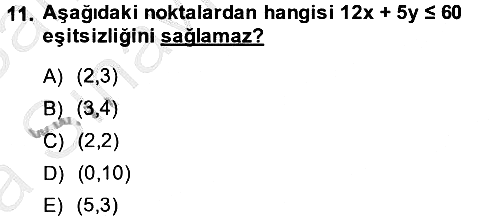 Matematik 2 2013-2014 Ara Sınav - 11. soru