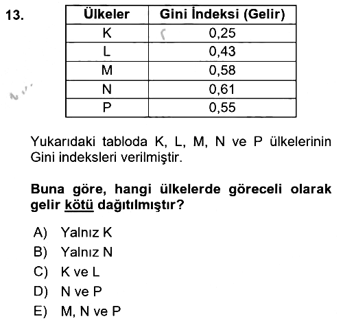 Matematik 2 2016-2017 Ara Sınav - 13. soru