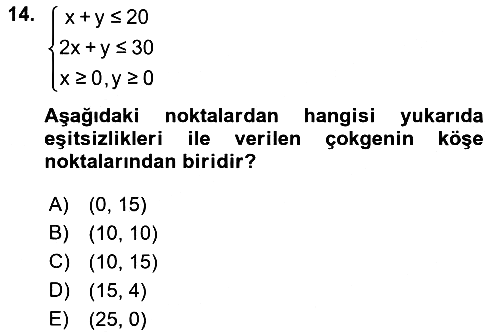 Matematik 2 2021-2022 Ara Sınav - 14. soru