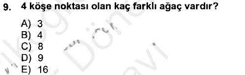 Matematik 2 2012-2013 Dönem Sonu Sınavı - 9. soru