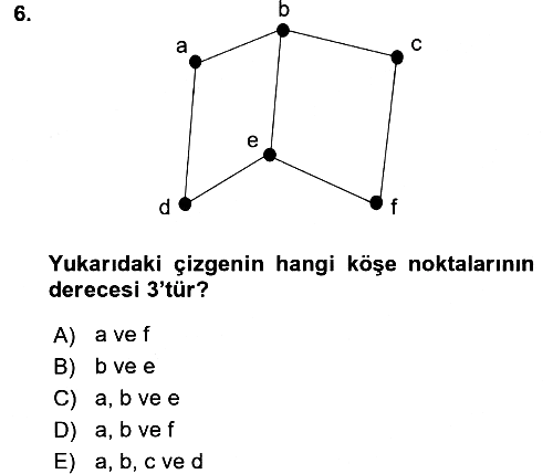 Matematik 2 2017-2018 Dönem Sonu Sınavı - 6. soru