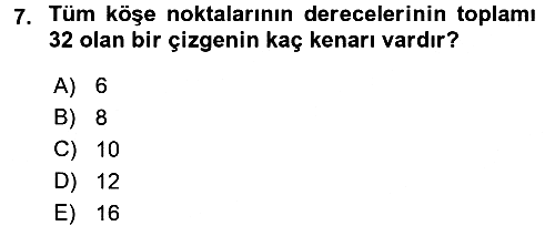 Matematik 2 2017-2018 Dönem Sonu Sınavı - 7. soru